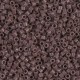 Miyuki Delica Perlen 11/0 - Opaque dark mauve DB-735